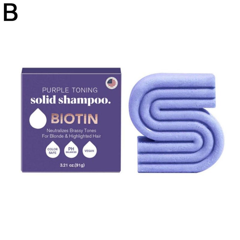 Purple Rice Shampoo Bar (Solid Shampoo)